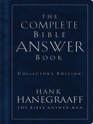 cover image of The Complete Bible Answer Book
